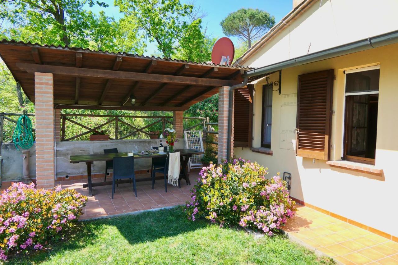 Chalet Elena In Montescudaio, Ground Floor With Fenced Garden Exteriér fotografie