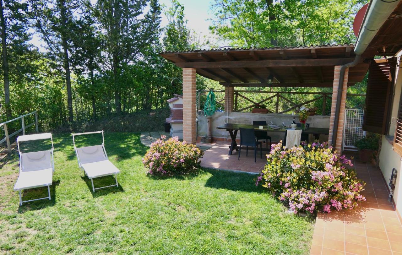 Chalet Elena In Montescudaio, Ground Floor With Fenced Garden Exteriér fotografie